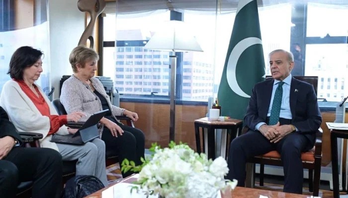 IMF chief hails Pakistan's reform efforts as Shehbaz vows to stay the course