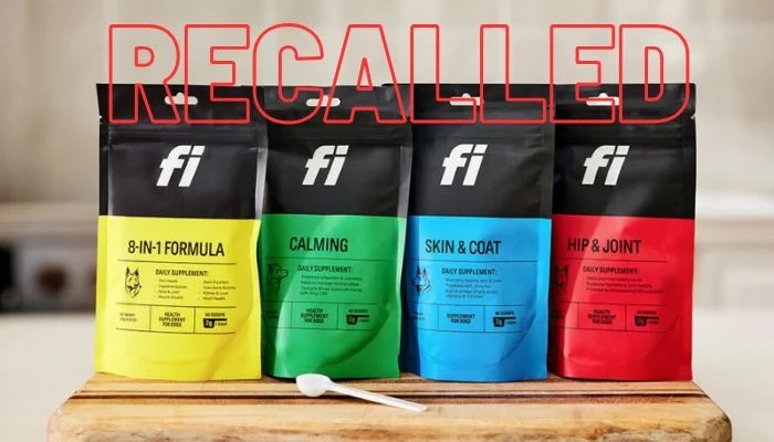 Fi recalls dog supplements over Salmonella contamination risk: See lot numbers