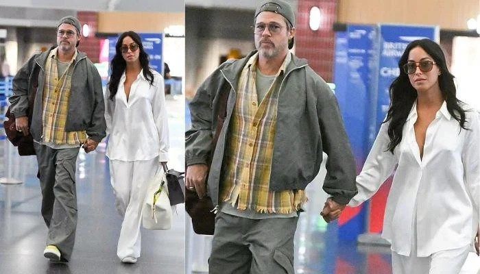 Brad Pitt Leans On Ines After Being Hurt By His Kids