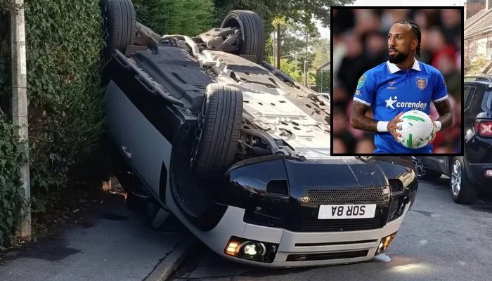 Sorba Thomas Flips Car Outside Hull Training Ground, Escapes Injury