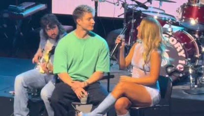 Ashley Cooke Spills on That Matt Rife Kiss in 'Baby Blues' Music Video