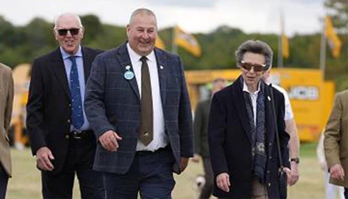 Princess Anne swaps royal duties for sheepdogs and a touching reunion with her childhood riding instructor