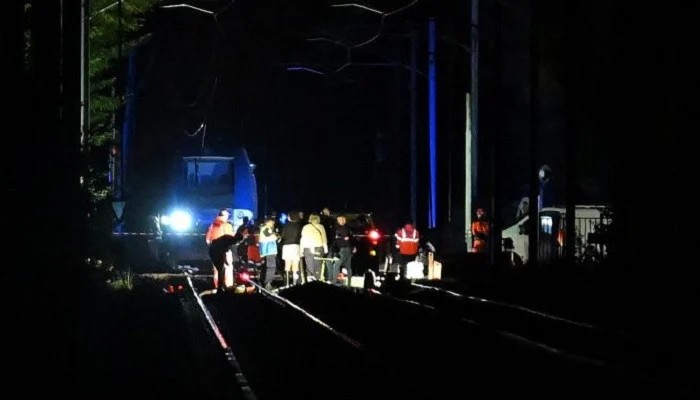 Train derails in northern France, injuring 44; woman in critical condition